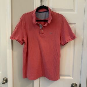 Vineyard Vines Pink Polo Shirt Casual Comfort